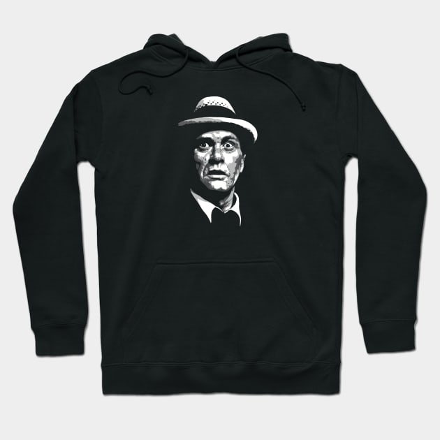 Darren McGavin greyscale Hoodie by @johnnehill